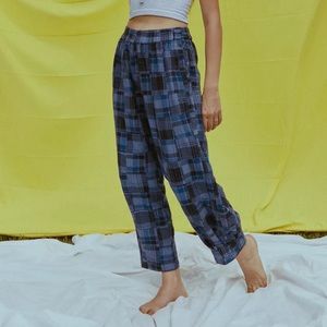 Urban Outfitters Patchwork Carla Pull On Balloon Pant